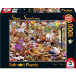 Schmidt Spiele Puzzle legpuzzel Chef Mania karton 1000 stukjes