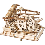 Robotime houten 3D puzzel knikkerbaan 233 delig - Bruin