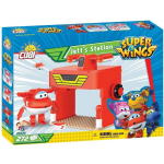 Cobi Super Wings bouwpakket Jett&apos;s Station 272 delig 25133 - Rood