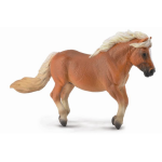 Collecta paarden: shetlandpony 10 cm licht - Bruin