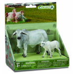 Collecta boerderijdieren: speelset giftverpakking 2 delig - Wit