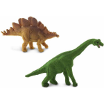 Safari speelset Lucky Minis dinosaurussen 2,5 cm groen 192 delig