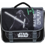 Star Wars schooltas 38 x 14 x 34 cm polyester/grijs - Zwart