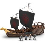 Mega Construx bouwset GOT Targaryen Ship 723 delige - Bruin