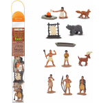 Safari speelset Powhatan Indians Toob junior 12 delig