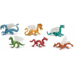 Safari speelset Dragons designer Toob junior 6 delig