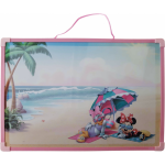 Disney memobord Minnie Mouse meisjes 40 x 30 cm 2 delig - Roze