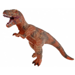Dino World dinosaurus T Rex jongens 41 cm rubber - Bruin