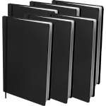 Dresz boekenkaft elastisch A4 6 stuks - Zwart
