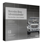 Franzis adventkalender Mercedes Benz zilver 28 delig (DU/en) - Silver