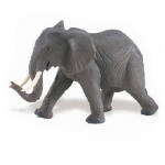 Safari speeldier Afrikaanse olifant junior 16,5 cm - Grijs