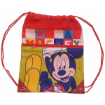 Disney gymtas Mickey Mouse junior 42 cm polyester/geel - Rood