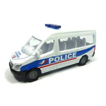Siku Mercedes Benz Sprinter Police 8,2 cm staal wit (0806001) - Blauw