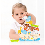 New Classic Toys balansspel ark van Noach junior 19 cm hout