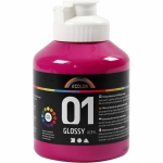 A-Color A Color acrylverf glossy 500ml - Roze