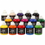 A-Color A Color acrylverf glossy 15 stuks 500 ml multicolor