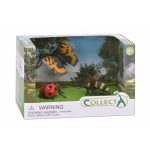 Collecta insecten: speelset in giftverpakking 3 delig vlinder