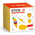 Stick-O Stick O magnetische bouwset koken 16 delig multicolor
