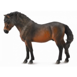 Collecta paarden: Dartmoor pony 11 cm - Bruin