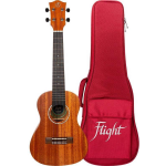 Flight Princess Series Antonia CE elektrisch-akoestische concert ukelele met gigbag