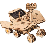 Robotime modelbouw Opportunity Rover Solar hout 16 cm blank