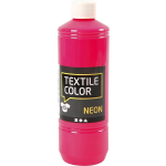 Creotime textielverf Neon 500 ml - Roze