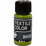 Creotime textielverf Basic 50 ml kiwi - Groen