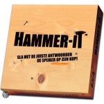 Nova Carta quizspel Hammer It junior hout naturel 5 delig