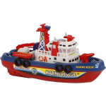 Toys Amsterdam brandweerboot met waterfunctie 26 cm - Rood