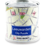 City Puzzle magneetpuzzel Leeuwarden 100 stukjes