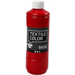Creotime textielverf Basic 500ml - Rood