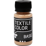 Creotime textielverf Basic 50 ml licht - Beige
