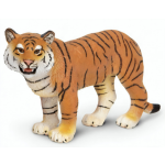 Safari speeldier tijger welp junior 14 x 7,5 cm roestbruin