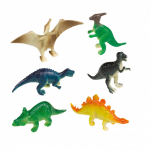 Feestbazaar Amscan speelfiguren dinosaurus jongens 8 stuks