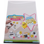 Toi-Toys Toi Toys krimppapier printbaar 3 vellen - Wit