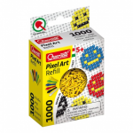 Quercetti Pixel Art aanvuldoos diameter 4 mm 1000 delig - Geel
