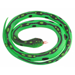 Wild Republic slang Anaconda junior 117 cm rubber - Groen