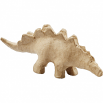 Creotime knutseldinosaurus 9 x 22 x 4,5 cm - Bruin