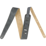 Fender 2 inch Suede Strap Reversible grey-tan gitaarband