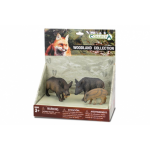Collecta bosdieren: speelset in giftverpakking 3 delig zwijn