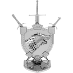 Metal Earth Game of Thrones: Stark schild 11,7 cm