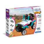 Clementoni bouwpakket voertuigen Mechanica Safari 10 in 1 - Blauw