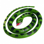 Wild Republic speeldier slang junior 66 cm rubber/zwart - Groen