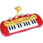 Bontempi keyboard elektronisch junior 33,3 x 22,2 x 12,5 cm - Rood