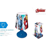Disney tafellamp Avengers jongens 18 cm/wit - Blauw