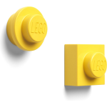 Room Copenhagen LEGO magneten 4,7 cm ABS/metaal 2 stuks - Geel