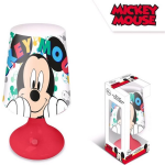 Disney tafellamp Mickey Mouse junior 9 x 18 cm rood/wit