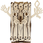 Mr. Playwood modelbouwset Stump Spaarpot hout 63 delig