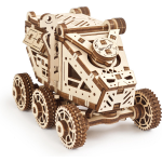 Ugears bouwpakket Mars Buggy 9 x 6,5 x 7 cm hout 96 delig - Bruin