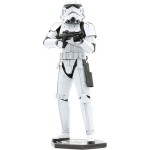 Metal Earth modelbouw Star Wars: Stormtrooper 17 cm staal - Wit